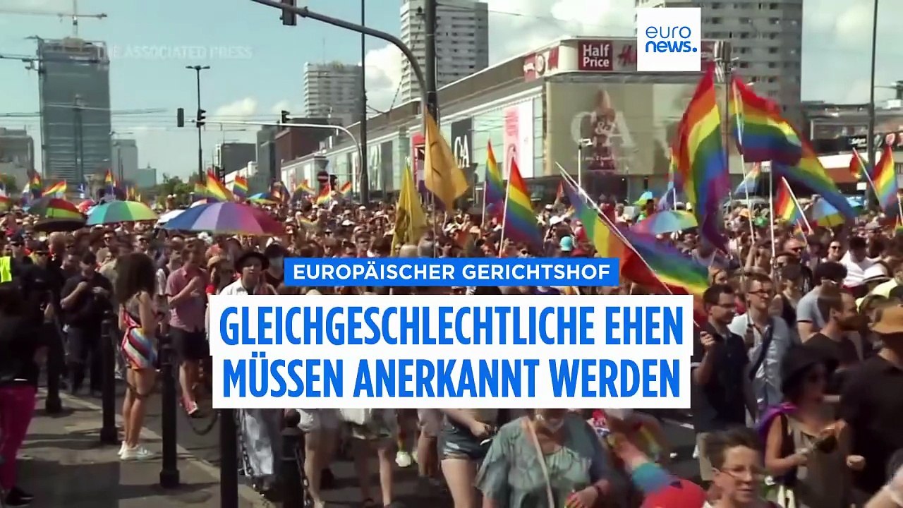 Machtwort vom EuGH: EU-Länder müssen gleichgeschlechtliche Ehen gegenseitig anerkennen
