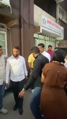 shraddha kapoor’s bro siddhanth kapoor leaves after an injury session in goregaon