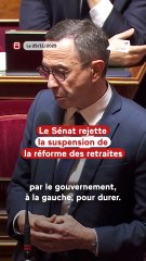 Budget de la Sécu : le Sénat rejette la suspension de la réforme des retraites