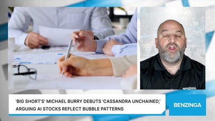 'Big Short's' Michael Burry Debuts 'Cassandra Unchained,' Arguing AI Stocks Reflect Bubble Patterns