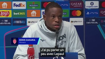 Monaco - Denis Zakaria revient sur son expulsion face à Rennes