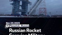 Russian Rocket Carrying Military Satellites Takes Off