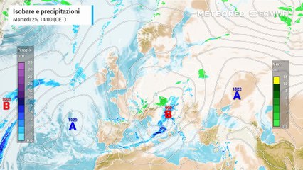 Cicloni e perturbazioni a ripetizione sull'Italia con aria fredda: arriverà veramente la neve in pianura?