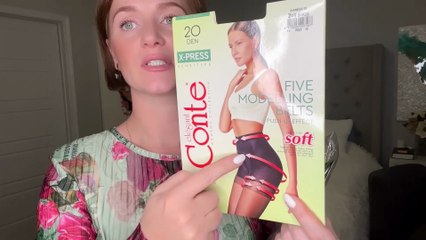 Beautiful pantyhose with body shaping shorts