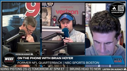 WEEI Afternoons: Brian Hoyer outlines the most special trait Drake Maye possesses