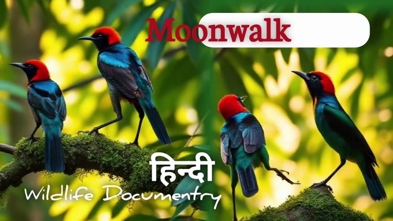 Love 💕 For Survival | manakin'' bird dance! Moonwalk Birds हिन्दी Documentry
