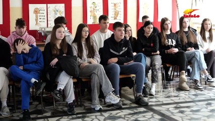 U OŠ "Petar Tasić" održano predavanje osmacima pod nazivom "Psiho socijalna podrška i prevencija nasilja nad ženama u ruralnim sredinama"