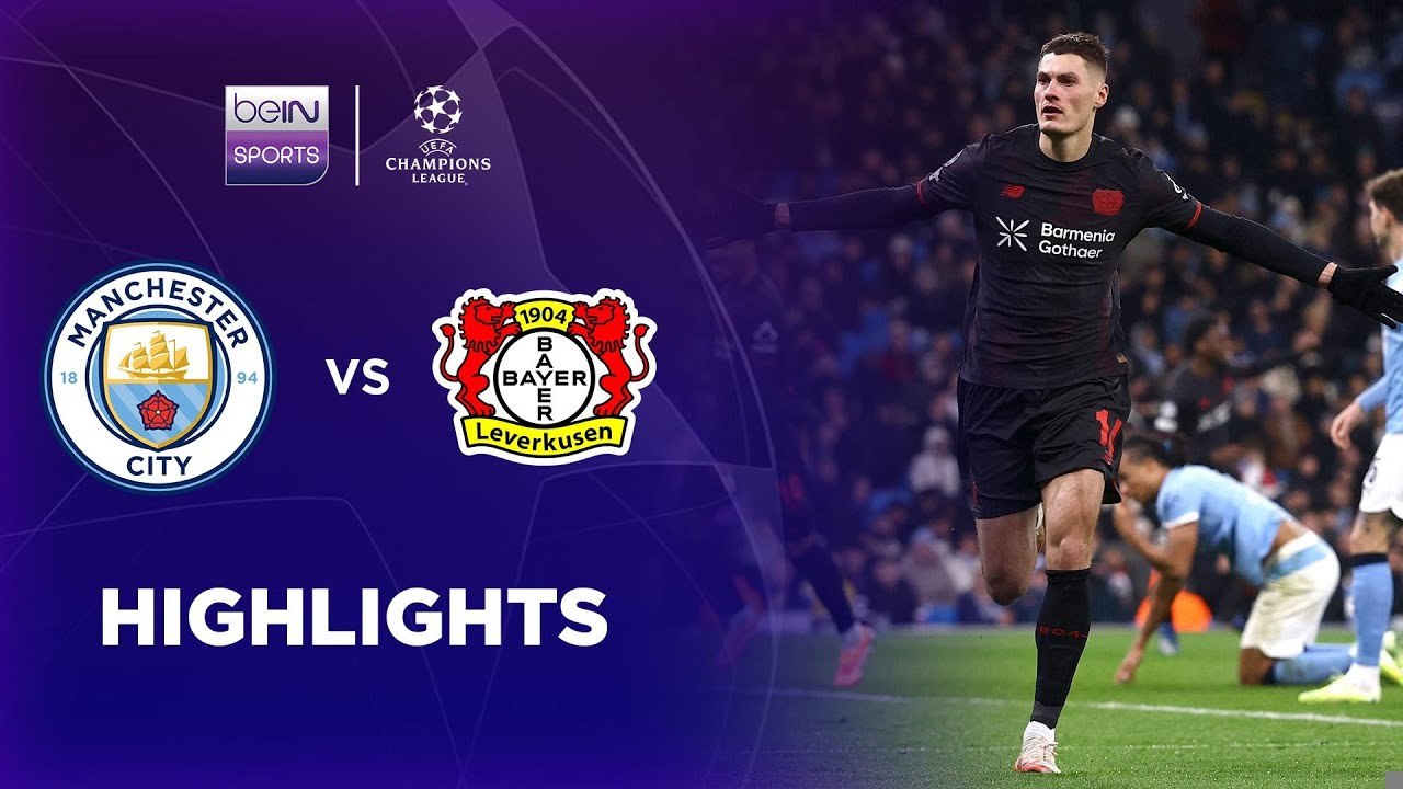 Manchester City 0-2 Bayer Leverkusen | Champions League 25/26 Match Highlights
