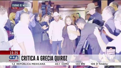 Noroña critica a Grecia Quiroz, por señalar a morenistas por asesinato de Carlos Manzo