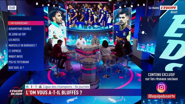 Un OM renversant face à Newcastle, Johan Micoud « ravi mais pas bluffé » - Foot - Ligue des champions