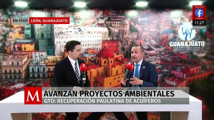 Avanzan proyectos ambientales en Guanajuato; recuperan acuíferos de forma paulatina