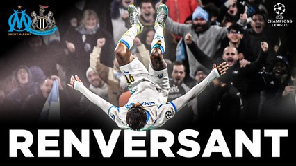 Ligue des Champions : L'OM et Aubameyang renversants contre Newcastle