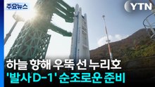 하늘 향해 우뚝 선 누리호...순조로운 준비 / YTN