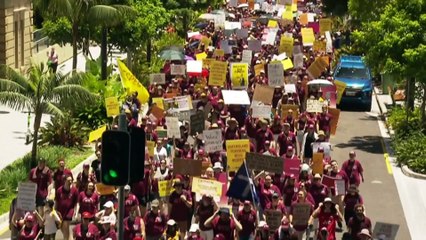 Occupational violence at the centre of second Queensland teachers strike this year