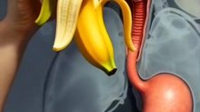 when you eat a banana what happens inside your