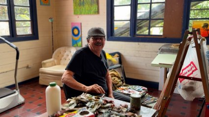 mqn-En Tirrases, un pintor de 70 años encontró en la acuarela la forma de volver a empezar-251125