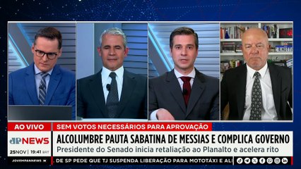 Alcolumbre acelera sabatina de Messias e aumenta pressão sobre governo