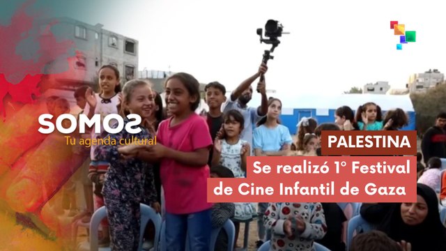 Palestina | Se realizó 1º Festival de Cine Infantil de Gaza SOMOS 25-11-2025