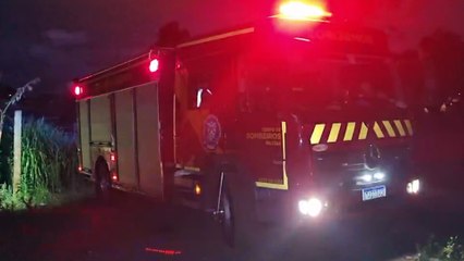 Incêndio com risco à residência mobiliza Bombeiros ao Jardim Quebec