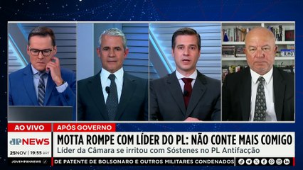 Hugo Motta rompe com líder do PL após crise do PL Antifacção