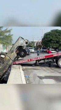 Asalto violento en Monterrey: Padre e hijo son atacados y les incendian su camioneta en La Alianza