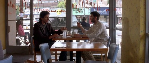 A man  who makes his living composing other people's suicide notes enters into a romance with the sister of a recent client HD