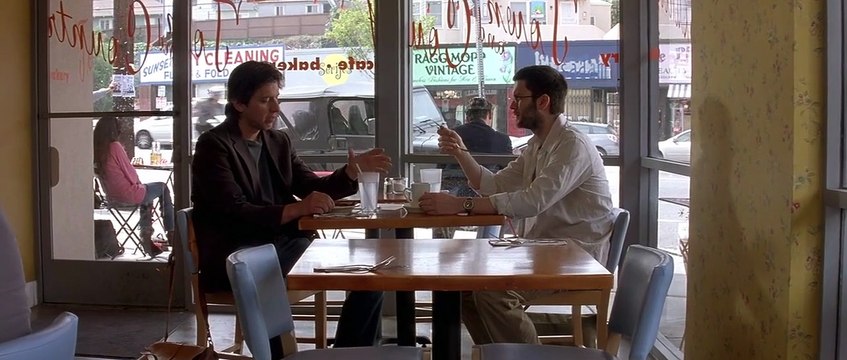 A man who makes his living composing other people's suicide notes enters into a romance with the sister of a recent client HD