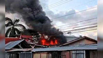 tn7-Bomberos atienden incendio en Curridabat-251125