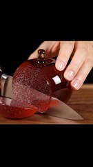 ASMR Glass Fruit Cutting