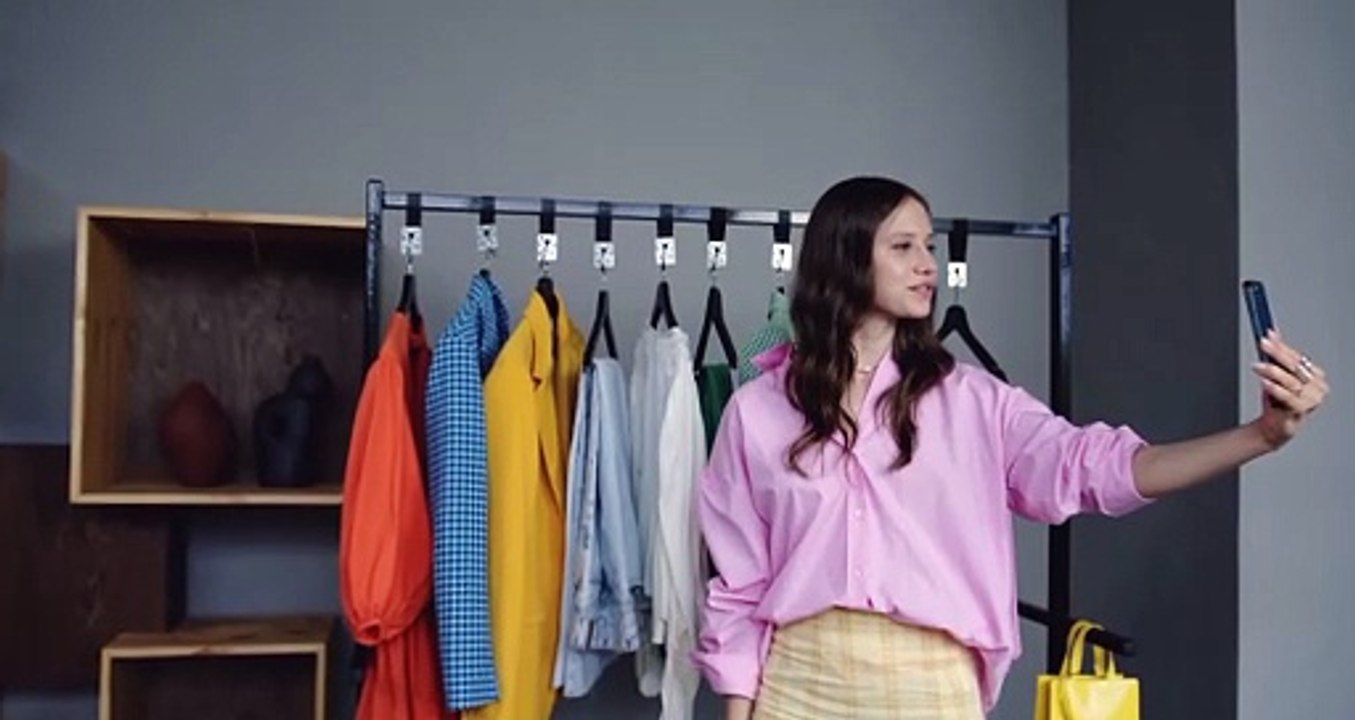 Girl Show Off Her Dress