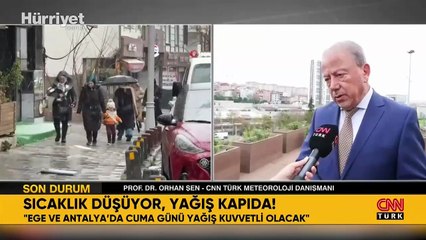 İstanbul'a kar ne zaman yağacak? Prof. Dr. Orhan Şen tarih verdi