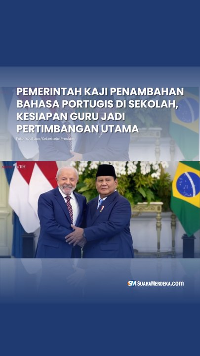 Pemerintah Kaji Penambahan Bahasa Portugis di Sekolah, Kesiapan Guru Jadi Pertimbangan Utama