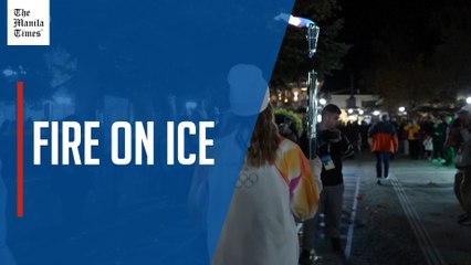 Olympic torch winds through Greece ahead of 2026 Winter Games in Italy