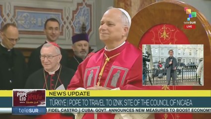 TÜRKIYE | Pope Leo XIV begins second day of historic visit