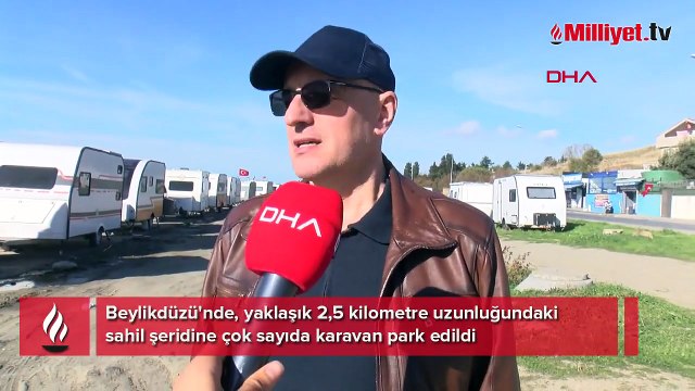 Bölge adeta karavan mahallesine döndü, vatandaş isyan etti: Sayıları 700’e dayandı, sahili kullanamıyoruz