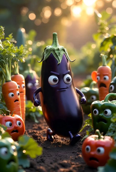 funny vegetables
