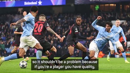 Squad rotation 'shouldn't be a problem' for Manchester City - Reijnders