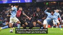 Squad rotation 'shouldn't be a problem' for Manchester City - Reijnders