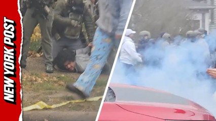 Tear gas deployed in Minnesota as ICE arrest sparks protest