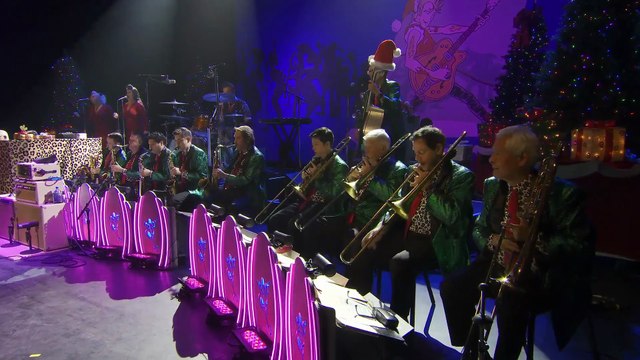 Boogie Woogie Santa Claus (Mabel Scott cover) - The Brian Setzer Orchestra (live)