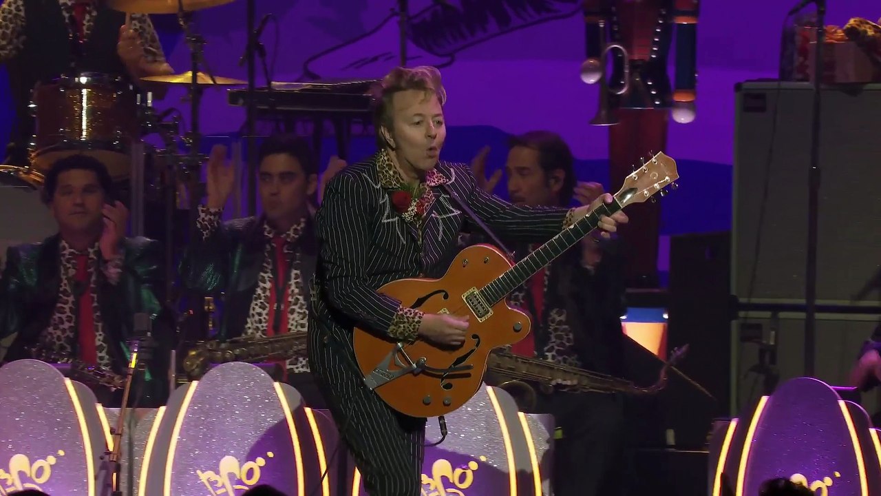 Gene and Eddie (Stray Cats cover) - The Brian Setzer Orchestra (live)