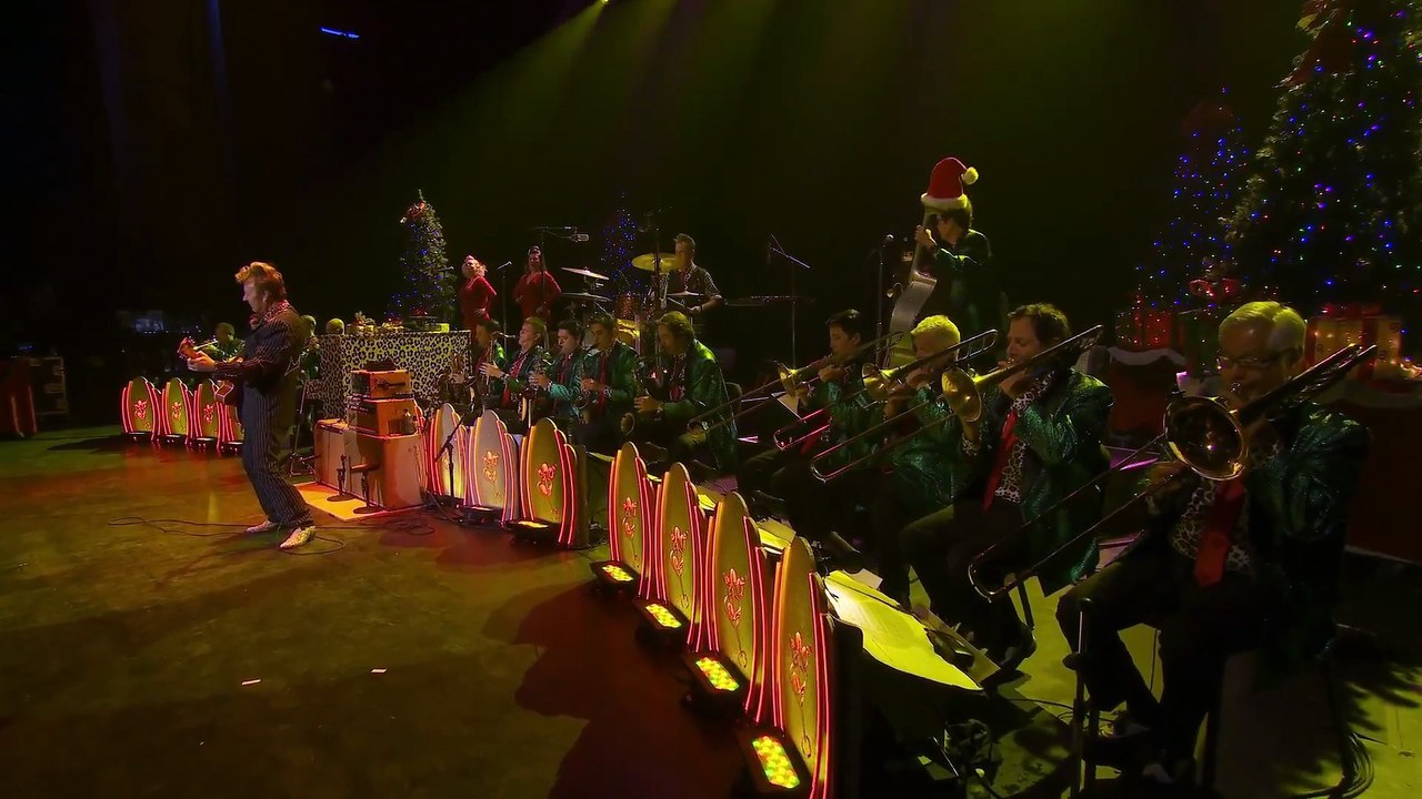 Angels We Have Heard on High (traditional cover) - The Brian Setzer Orchestra (live)