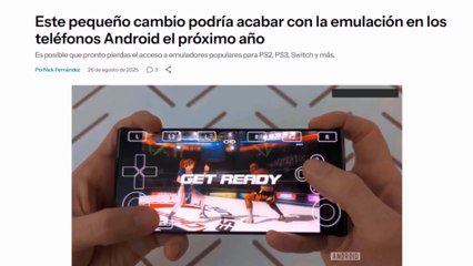 ¡HOY es una GRAN DIA! La emulación en Android a GANADO | GOOGLE ABANDONA LAS RESTRICCIONES EN APPS