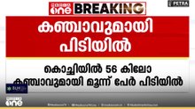 കൊച്ചിയിൽ 56 കിലോ കഞ്ചാവുമായി മൂന്ന് പേർ പിടിയിൽ
