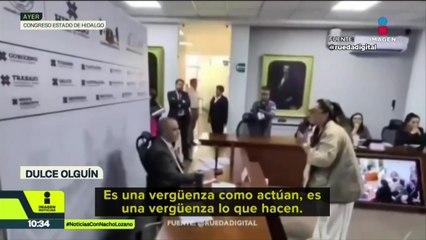 Ciudadana confronta a procurador de Hidalgo por carpeta sin judicializar