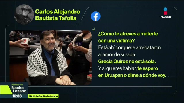 Fernández Noroña arremete contra Grecia Quiroz tras pedir investigar a dos morenistas