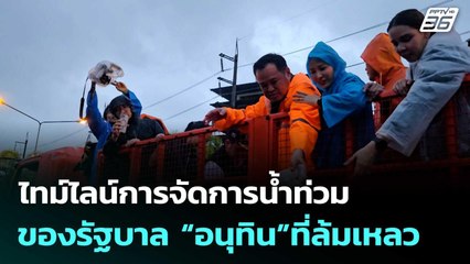ไทม์ไลน์การจัดการน้ำท่วมของรัฐบาล “อนุทิน”ที่ล้มเหลว  | โชว์ข่าวเช้านี้  |26 พ.ย. 68
