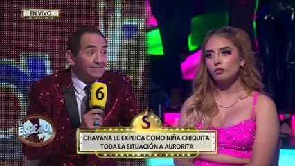 ¿Se le subió? Aurora molesta se va contra Chavana