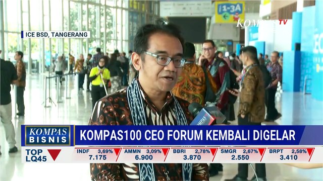 Harian Kompas Kembali Gelar Kompas100 CEO Forum ke-16 di ICE BSD Tangerang | SAPA PAGI