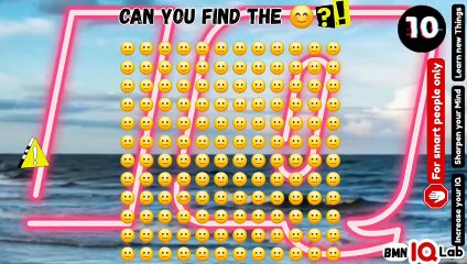 Can you find the different emoji? (P.19) 😊